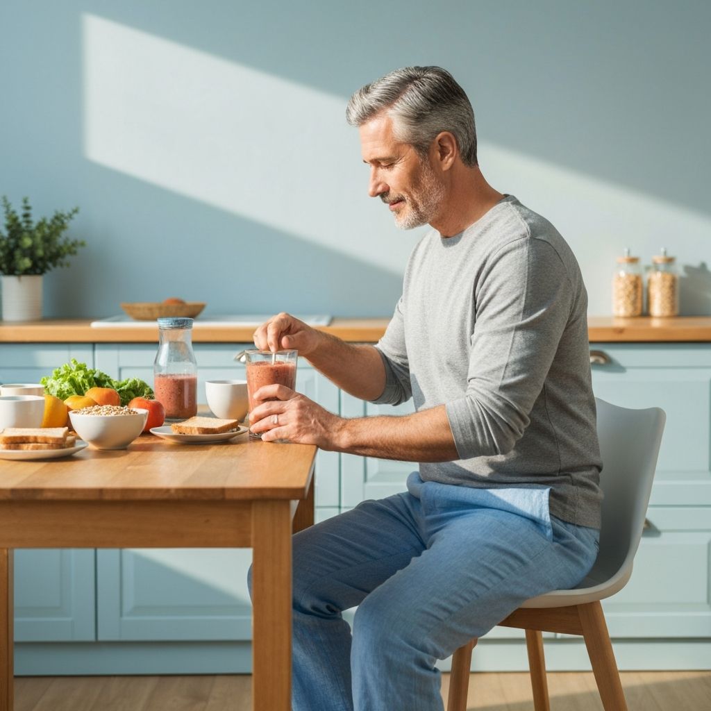 Morning routine and balanced lifestyle